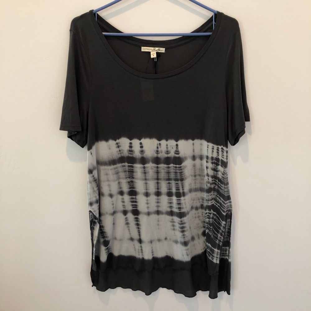 Express Grey Shirt Sz Large